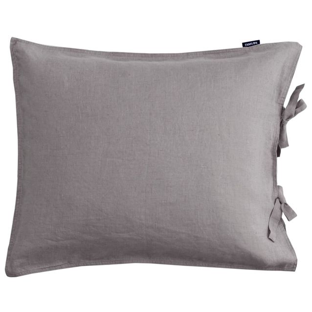 Tyynyliina Pellava jättikoko 60x80 cm tummanharmaa