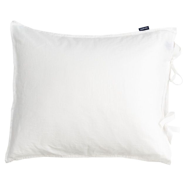 Tyynyliina Pellava jättikoko 60x80 cm valkoinen