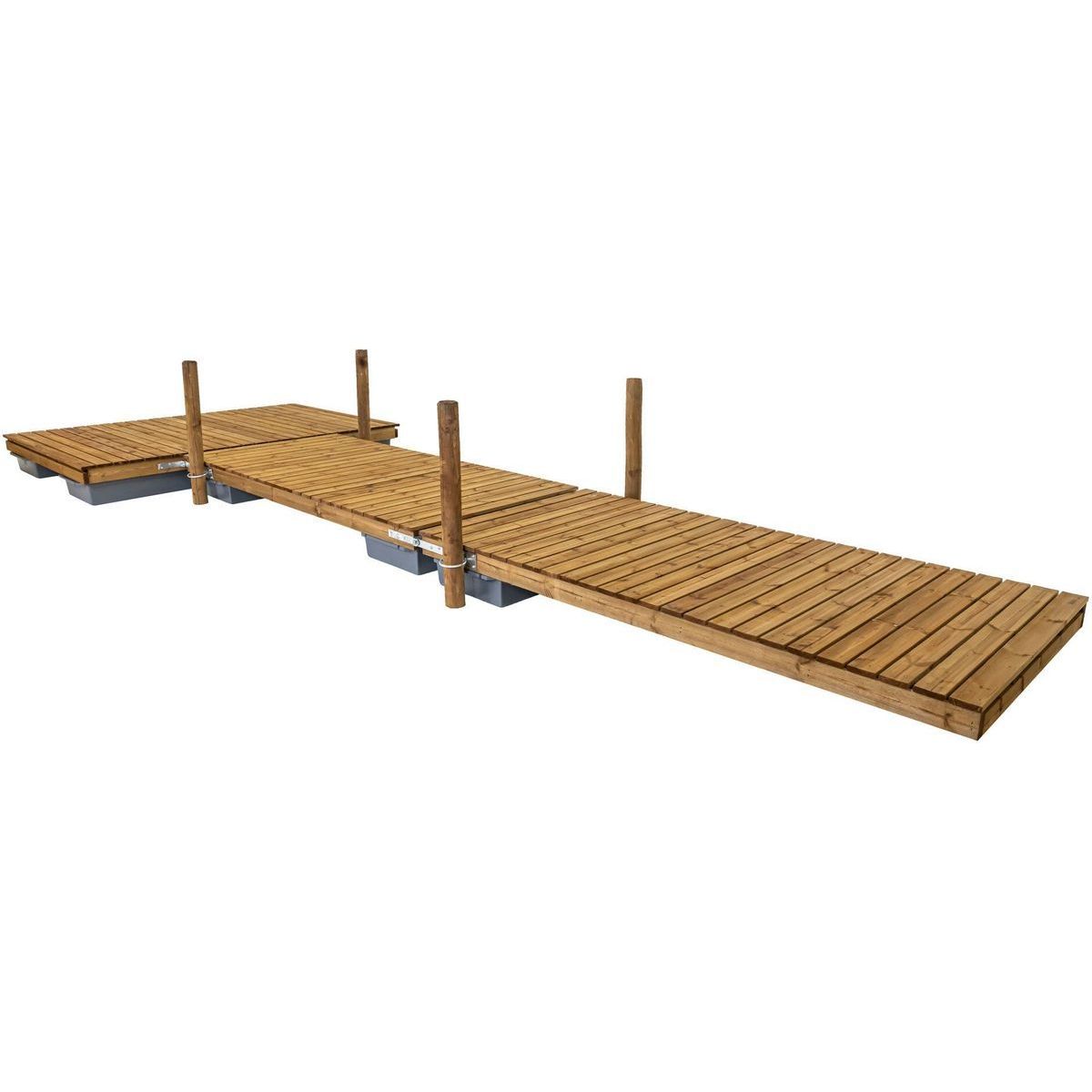 Laituripaketti Inora T-145, kokonaispituus 7.2m, malli 7