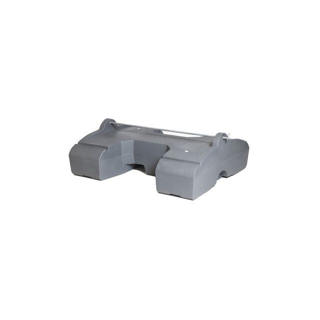 Laituriponttoni Inora 430, 50x140x120cm, harmaa