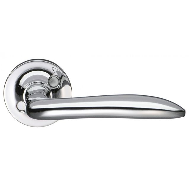 Ulko-ovenpainike Smedbo Beslagsboden B135K kromattu messinki