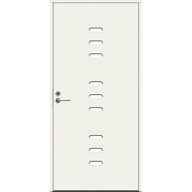 Ulko-ovi Swedoor Character Eco Cosmos 9-10x21 kirkas lasi