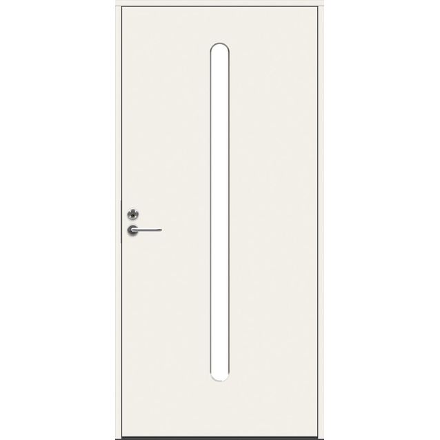 Ulko-ovi Swedoor Character Eco Drop 9-10x21 kirkas lasi