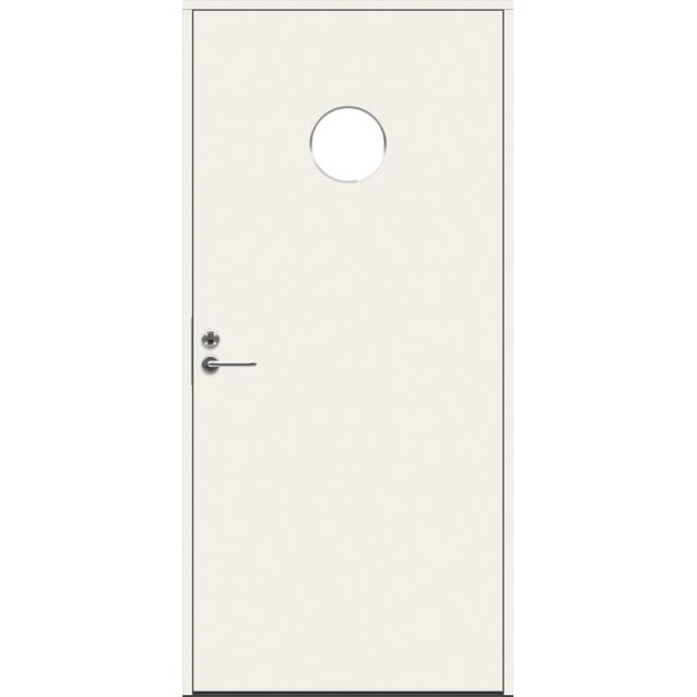 Ulko-ovi Swedoor Character Eco Luna 9-10x21 kirkas lasi