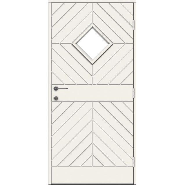 Ulko-ovi Swedoor Classic Eco Albinoni erikoismitta kuviolasi