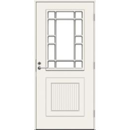 Ulko-ovi Swedoor Classic Eco Bach erikoismitta Decor-lasi