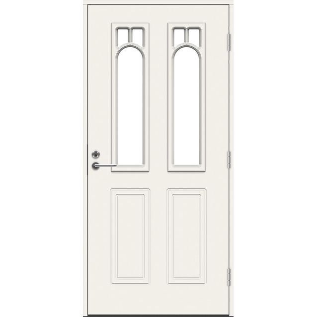 Ulko-ovi Swedoor Classic Eco Delius erikoismitta Decor-lasi