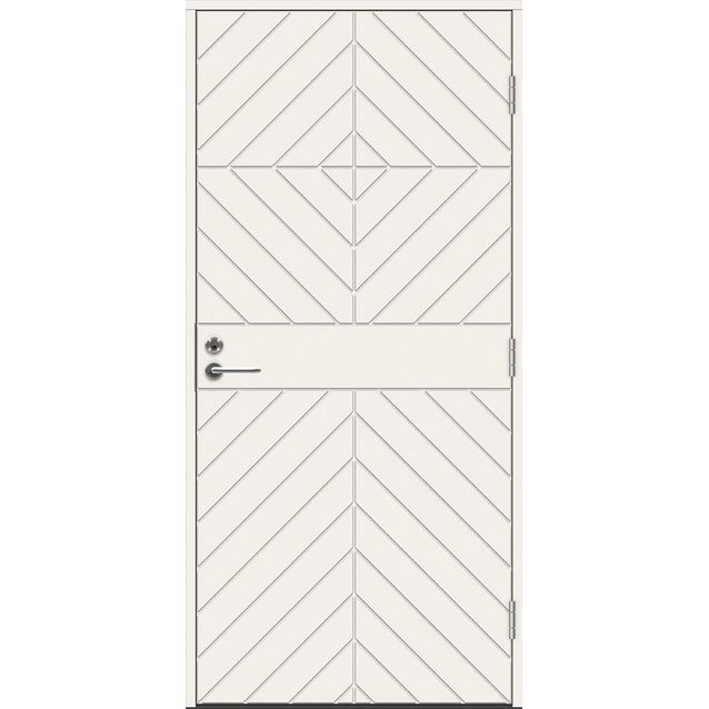 Ulko-ovi Swedoor Classic Eco Grieg erikoismitta Decor-lasi