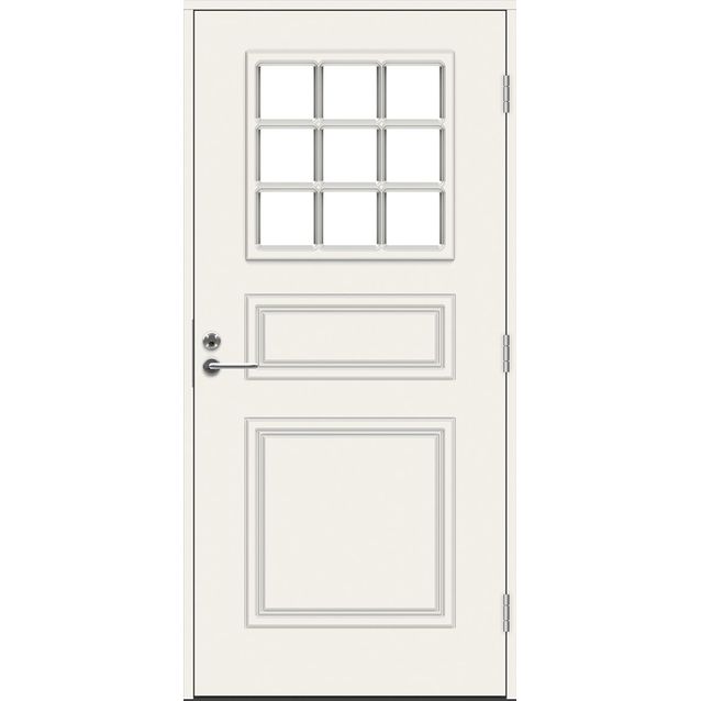 Ulko-ovi Swedoor Classic Eco Ives 9-10x21 kuviolasi