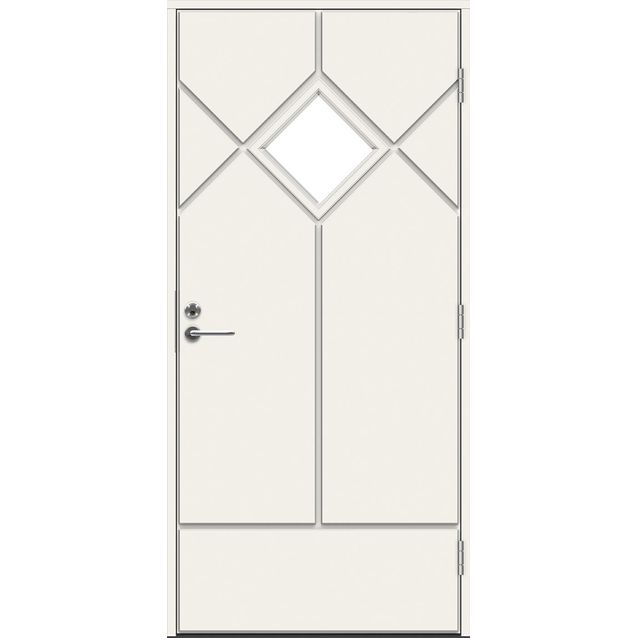 Ulko-ovi Swedoor Classic Eco Schumann 9-10x21 kirkas lasi