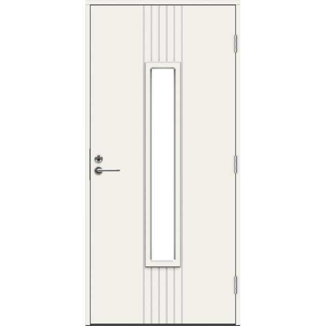 Ulko-ovi Swedoor Function Eco Azov 9-10x21 satiinilasi