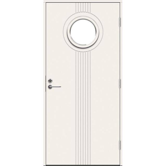 Ulko-ovi Swedoor Function Eco Kara 9-10x21 satiinilasi