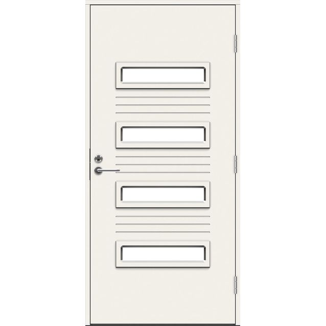 Ulko-ovi Swedoor Function Eco Solomon 9-10x21 satiinilasi