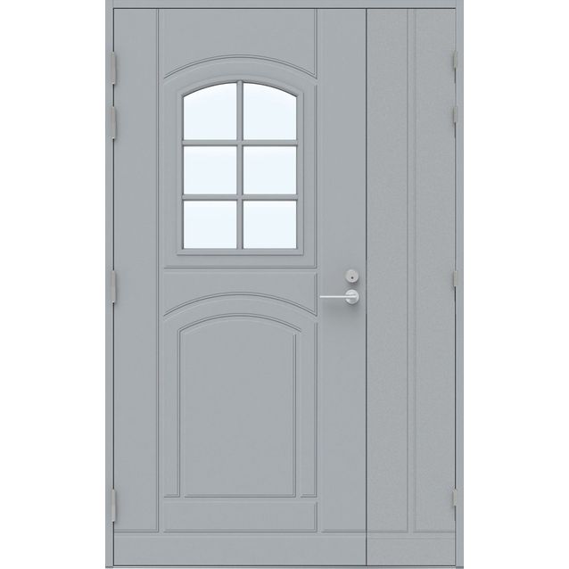 Ulko-ovi levikkeellä Pihla Termo P42 mittatilaus