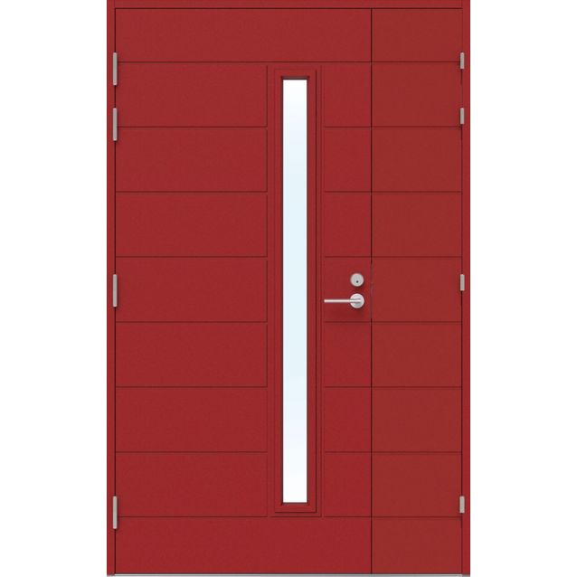 Ulko-ovi levikkeellä Pihla Termo S11 mittatilaus