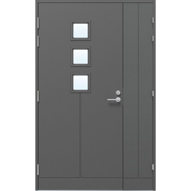 Ulko-ovi levikkeellä Pihla Varma M22 mittatilaus