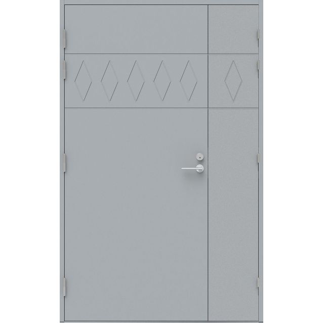 Ulko-ovi levikkeellä Pihla Varma P13 mittatilaus