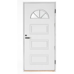 Ulko-ovi Kaskipuu UOL3 Thermo 10x21 karmi 115 mm valkoinen