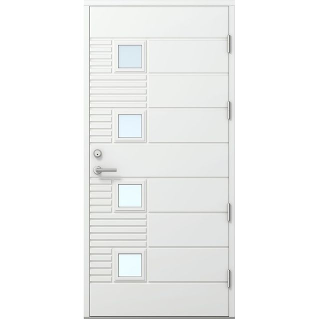 Ulko-ovi Kaskipuu FE44 thermo mittatilausovi