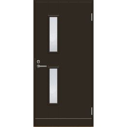 Ulko-ovi Swedoor Basic B0028 tummanruskea kuviolasi