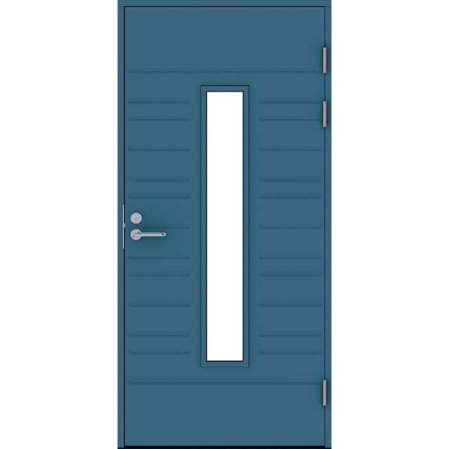 Ulko-ovi Swedoor Function F1896 W28 mittatilausovi sininen