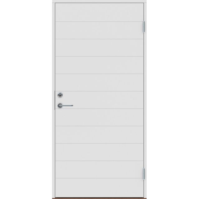Ulko-ovi umpi Swedoor Basic B0070 valkoinen