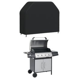 Ulkogrillin suojus 162x61x122 cm musta 420D Oxford (59678)