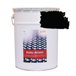 Ulkokattomaali Katto Airisto 18 l musta