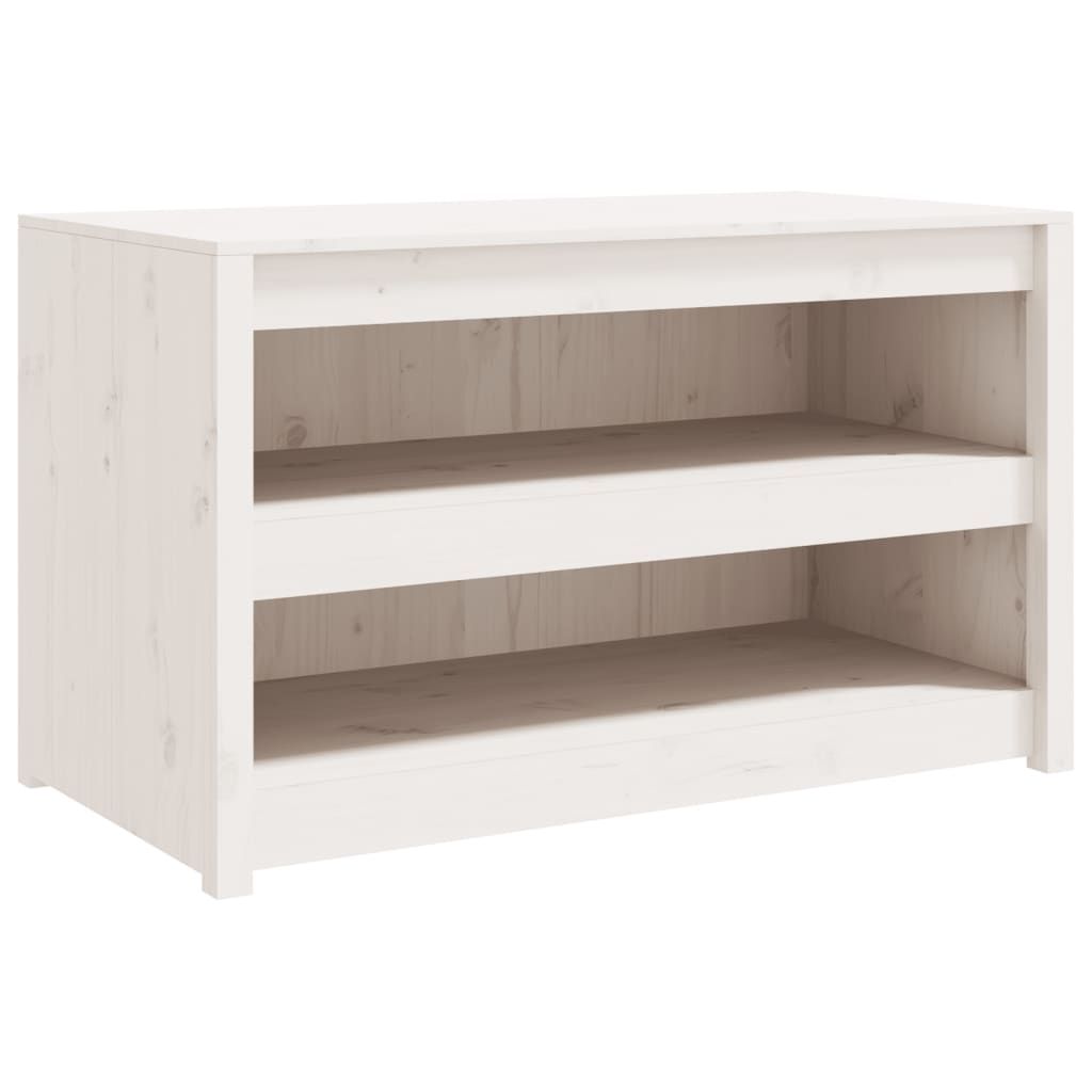 Ulkokeittiökaappi valkoinen 106x55x64 cm täysi mänty (32334)
