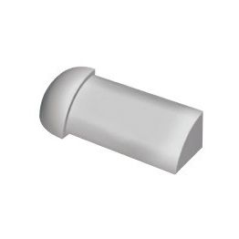 Ulkokulma laattalistaan Progress Profiles Projolly Quart 10 mm musta