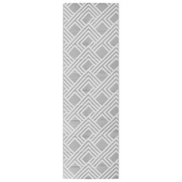 Ulkomatto harmaa 80x250 cm PP (68565)