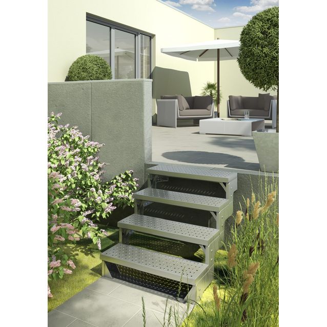 Ulkoportaat Dolle Gardentop, ilman kaidetta, eri kokoja