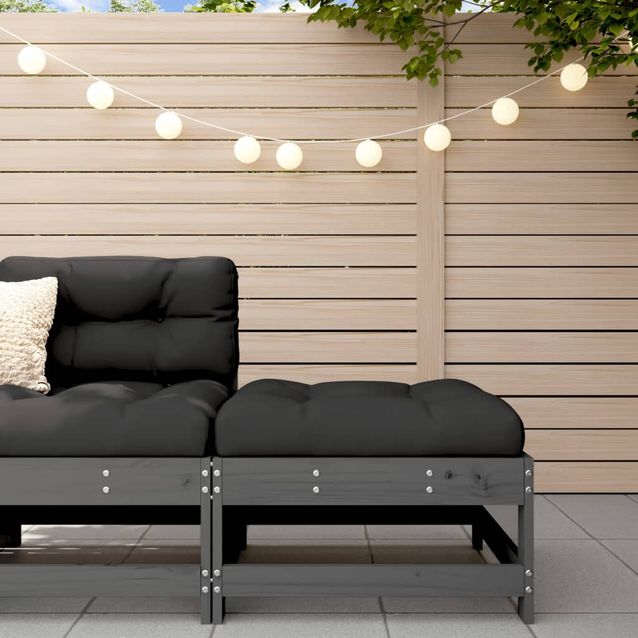 Ulkorahi tyynyllä harmaa, mäntyä