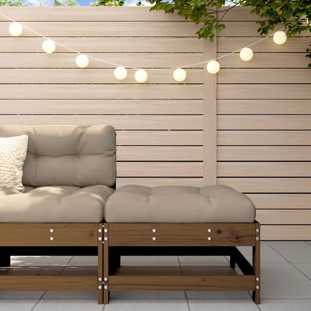 Ulkorahi tyynyllä hunajanruskea, mänty