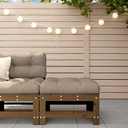 Ulkorahi tyynyllä, hunajanruskea, mäntypuu