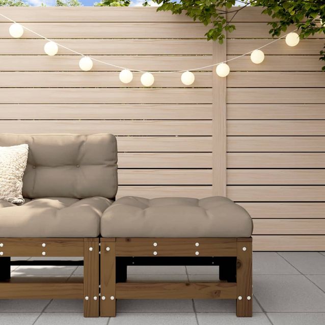 Ulkorahi tyynyllä, hunajanruskea, mäntypuu