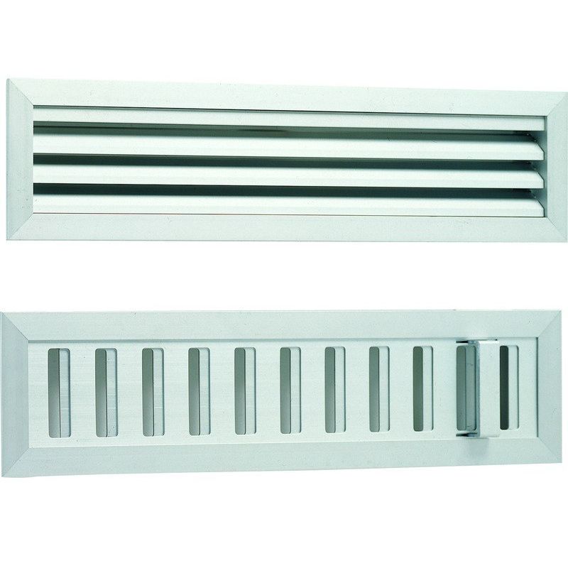 Ulkosäleikkö RS-1 800 x 100 FläktGroup