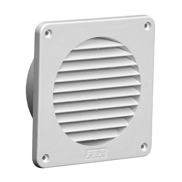 Ulkoseinäritilä 100 PAX valkoinen