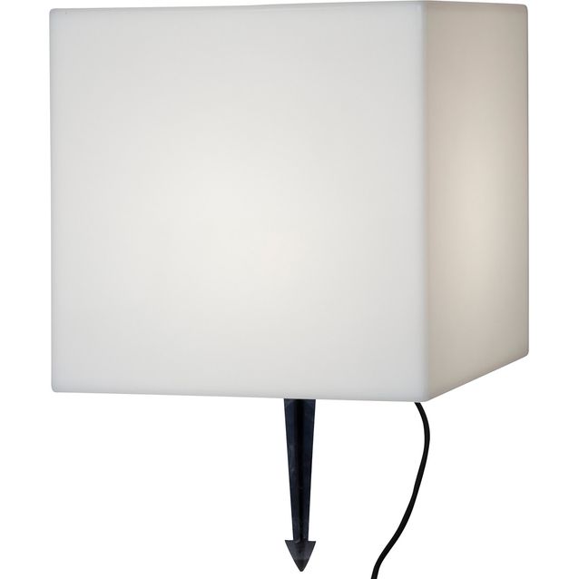 Ulkovalaisin Star Trading Gardenlight 380x380x380 mm valkoinen