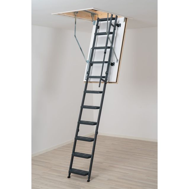 Ullakkoportaat Dolle REI45 Comfort, 700x1200m kattoaukkoon, paloturvallinen