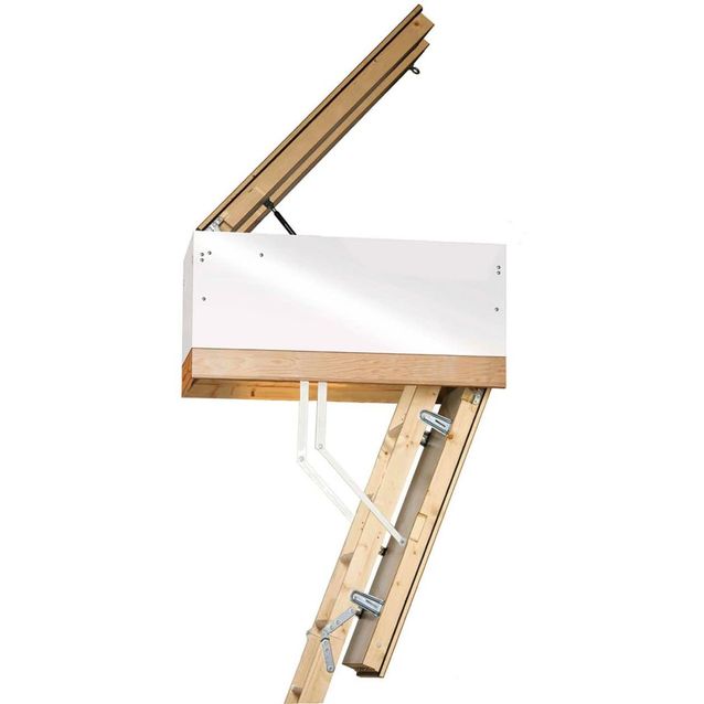 Ullakkoportaiden yläluukku Byggera Royal Polar