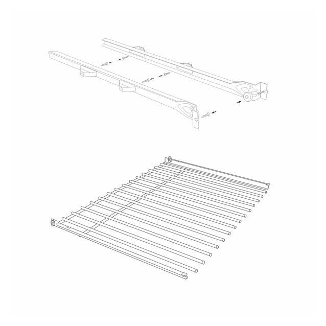 Ulosvedettävä housuripustin Norscan Roller M50 harmaa