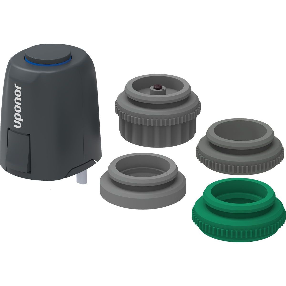 Toimilaite Uponor Vario Retrofit NC SK, 24V, IP54