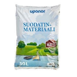Suodatinmateriaali Uponor-harmaavesisuodattimiin 50 L 