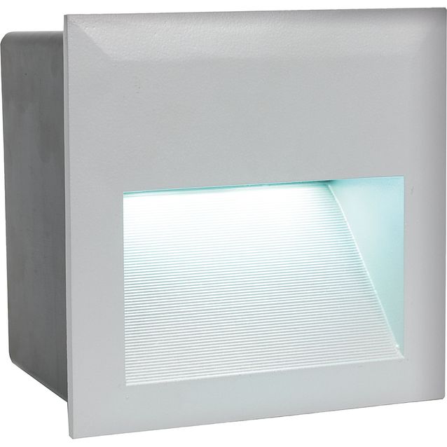 Upotettava LED-valaisin Eglo Zimba 140x140 mm hopea