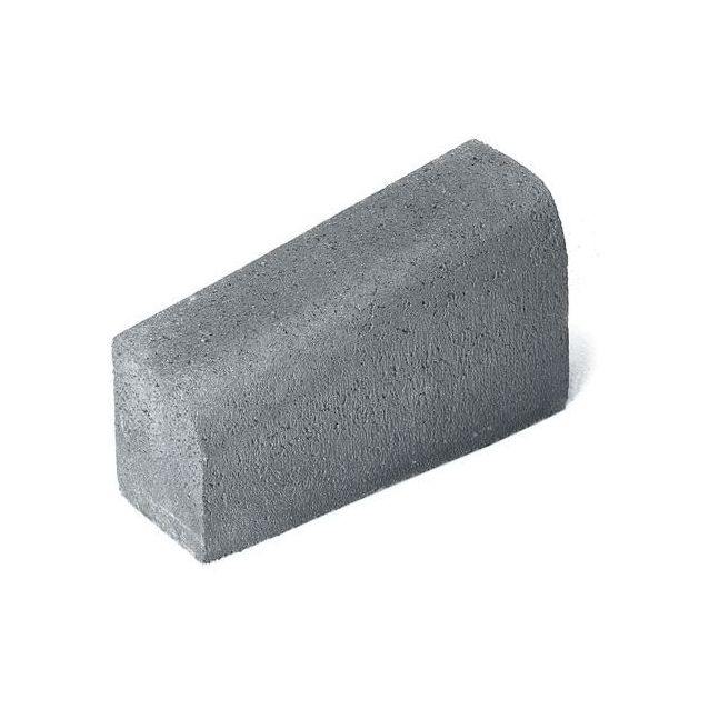 Upotettava madalluskivi Rudus H10 vasen 500x170x300 mm sileä harmaa