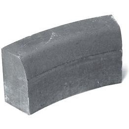Upotettava reunakivi Rudus H13 kaarre R1000 kovera 523x170x300 mm sileä harmaa