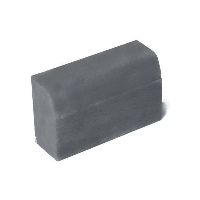 Upotettava reunakivi Rudus H2 suora kupera 500x170x300 mm sileä harmaa