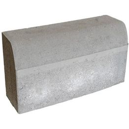 Upotettava reunakivi Rudus H4 kaarre R4500 kupera 560x170x300 mm sileä harmaa