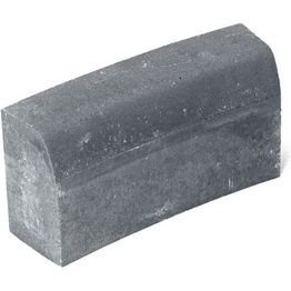 Upotettava reunakivi Rudus H5 kaarre R2500 kovera 560x170x300 mm sileä harmaa